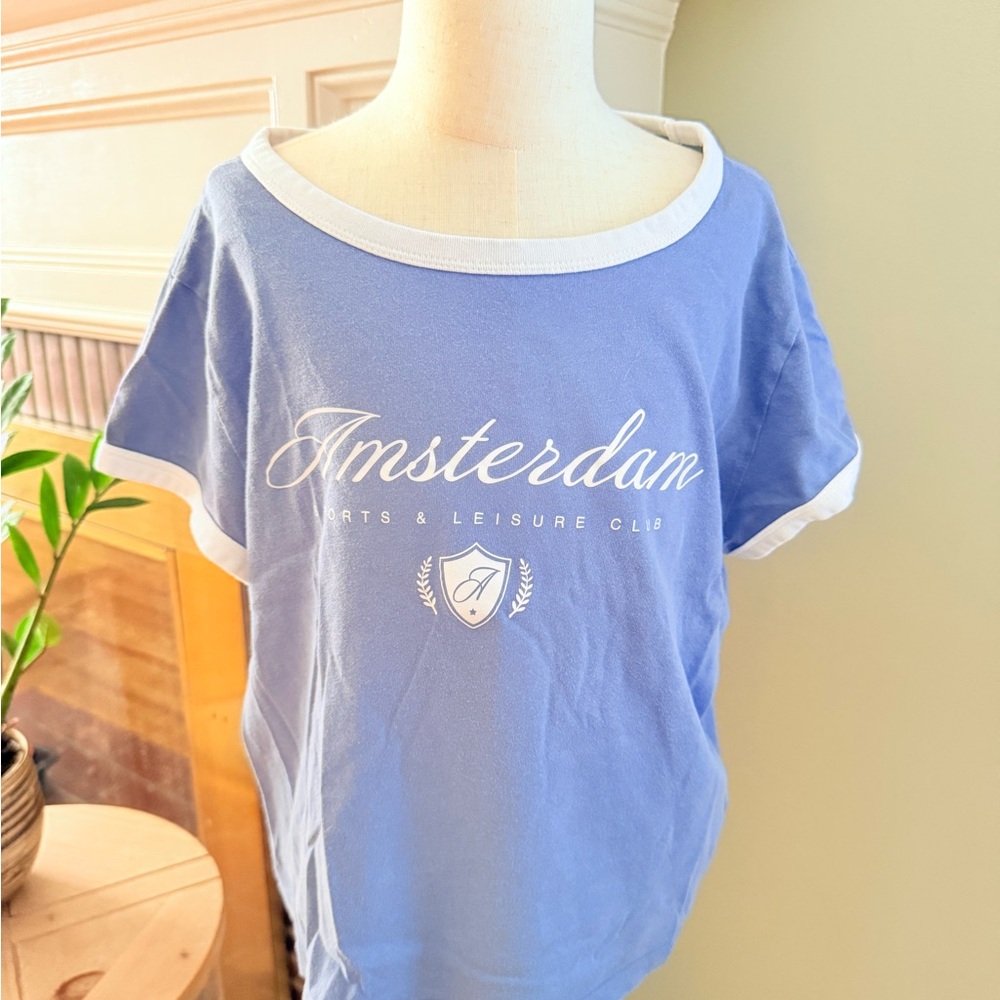 Blue Amsterdam T-Shirt